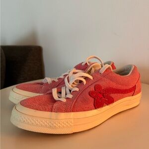 Converse Golf Le Fleur x One Star Ox ‘Geranium Pink’ sneakers